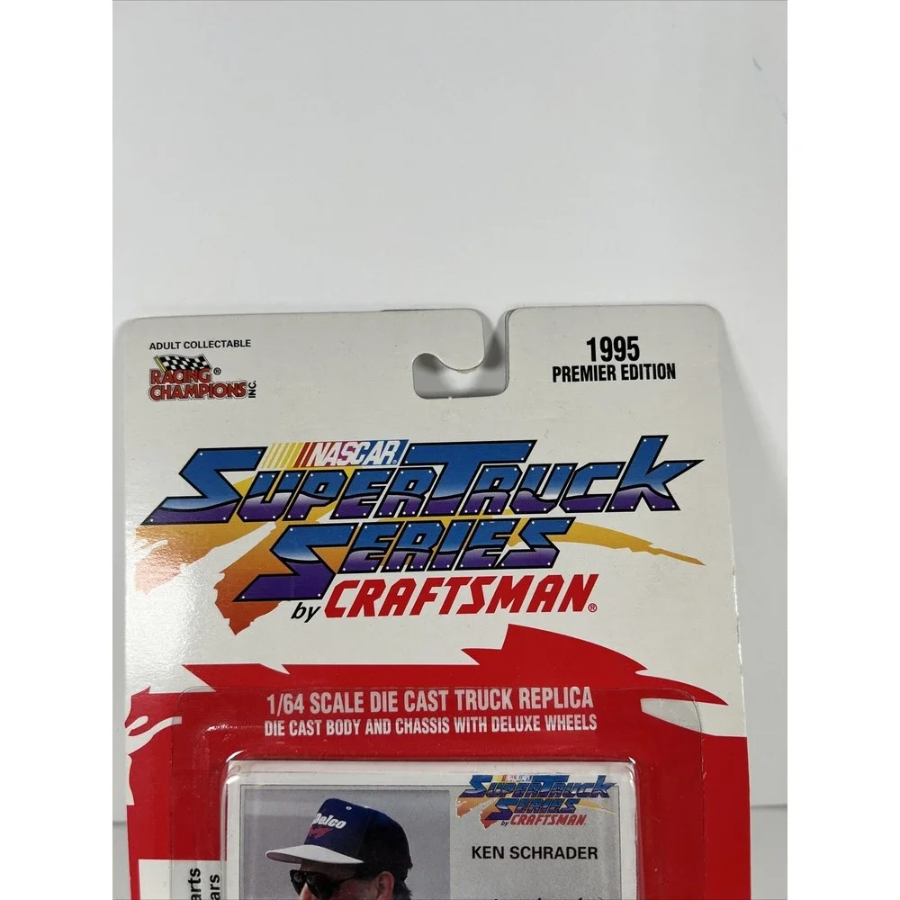 1995 Racing Champions Super Truck Series Ken Schrader #52 AC-Delco Blue New